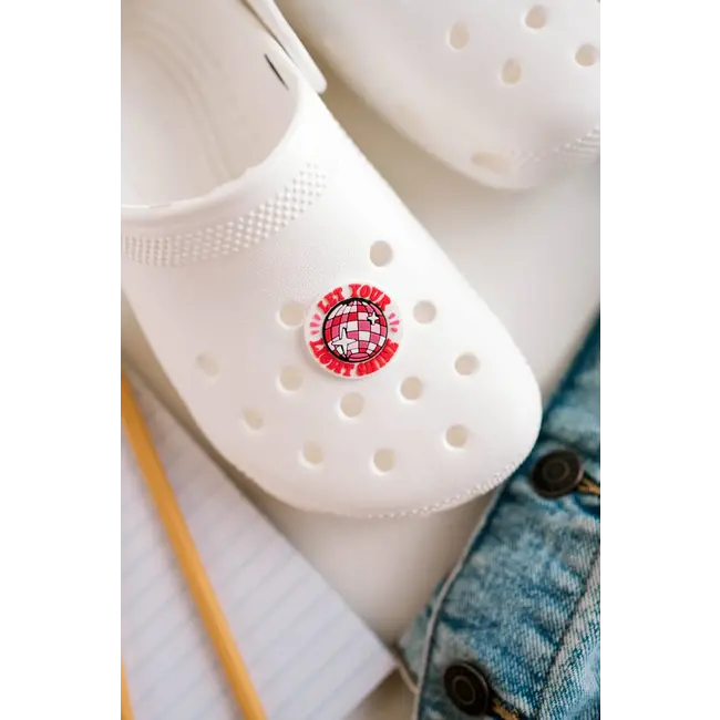 Let Your Light Shine Shoe Charm