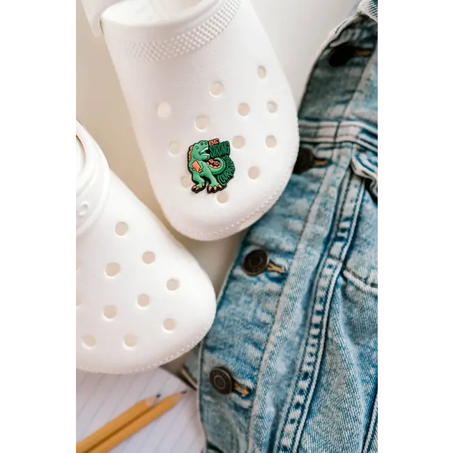 Strong + Courageous Shoe Charm