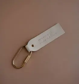 There Will Be Miracles Blonde Key Fob | Christian Keychain