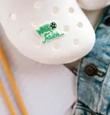 Walk By Faith Shoe Charm