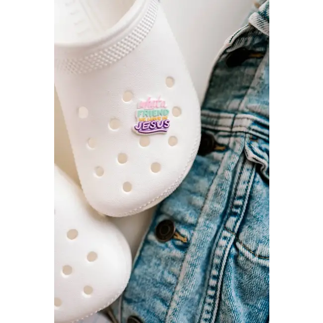 What A Friend Shoe Charm I Christian Gift