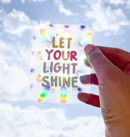 Let Your Light Shine Rainbow-Catcher Decal Sticker