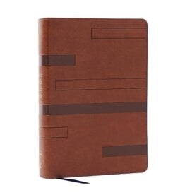 Color Code Study Bible, Revealing God's Truth Color by Color (NKJV, Brown Leathersoft, Red Letter)