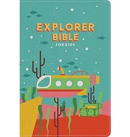 CSB Explorer Bible for Kids - Underwater Adventure Leathertouch Indexed