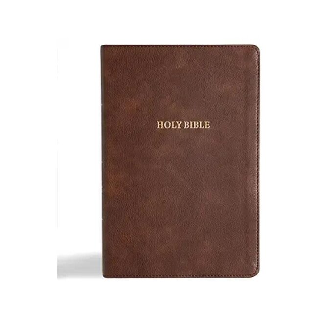 CSB Grace Bible Brown Leathertouch
