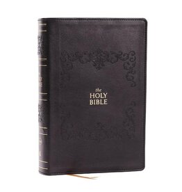 KJV Holy Bible: Personal Size Giant Print, Black Leathersoft, Red Letter, Comfort Print: King James Version