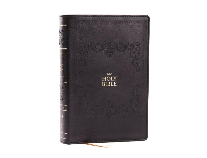 KJV Holy Bible: Personal Size Giant Print, Black Leathersoft, Red Letter, Comfort Print: King James Version