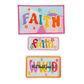 Faith/WWJD Patch Set