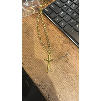 Gold Cross Necklace