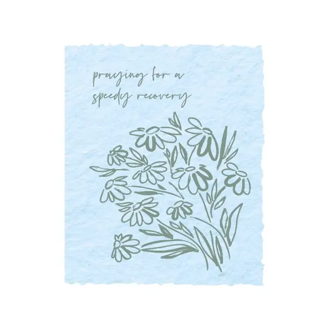 Praying For A Speedy Recovery | Get Well Greeting Card