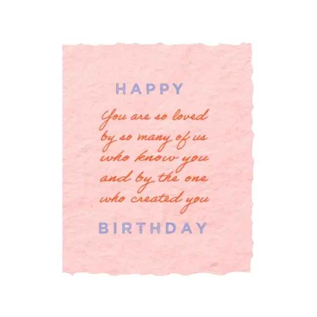 You Are Loved | Happy Birthday Christian Greeting Card