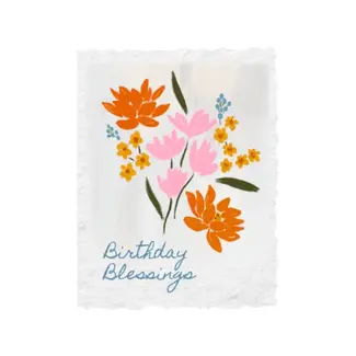 Birthday Blessings | Eco-Friendly  Greeting Card