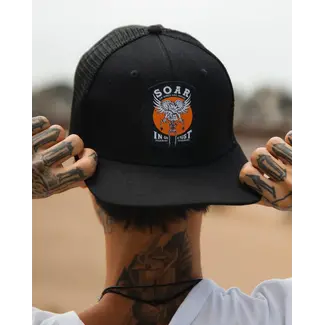 Wings Like Eagles Trucker Snapback Hat