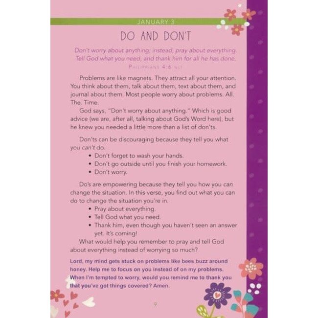 A Little God Time for Girls: 365 Daily Devotions