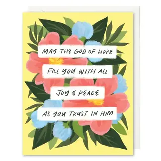 Fill You With Joy and Peace Card