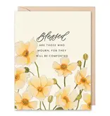 Blessed Are Those Who Mourn Christian Sympathy Card
