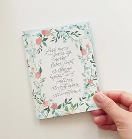 Love Never Gives Up Card