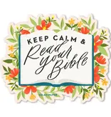 Sticker - Keep Calm & Read Your Bible
