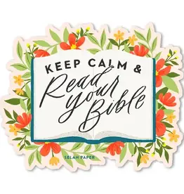 Sticker - Keep Calm & Read Your Bible