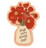 Sticker - Pray More, Worry Less