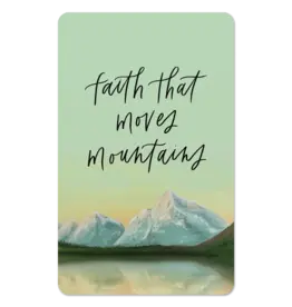 Sticker - Faith That Moves Mountains