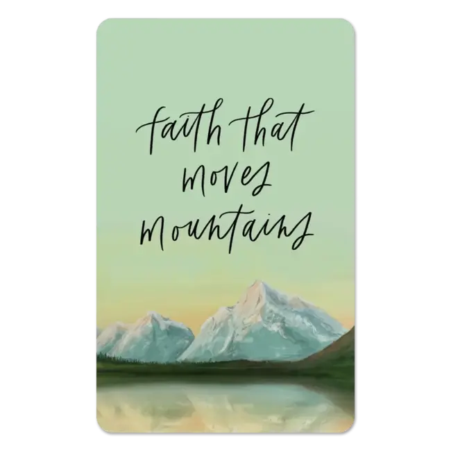 Sticker - Faith That Moves Mountains