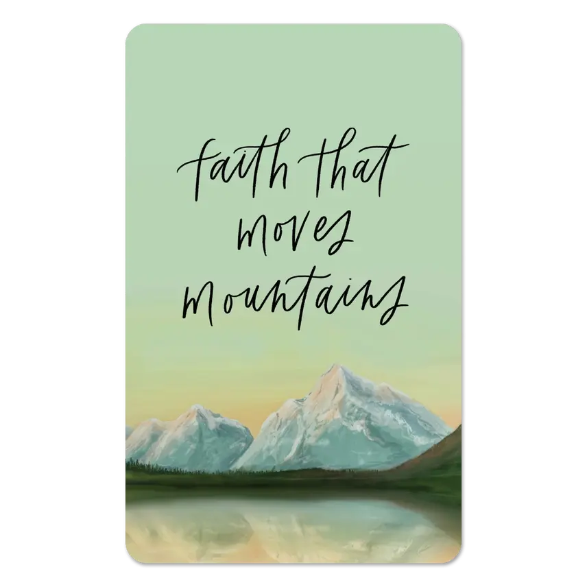 Sticker - Faith That Moves Mountains