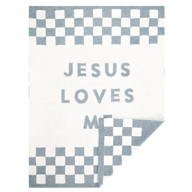 Kanodia Plush Blanket - Jesus Loves Me