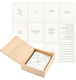 Greeting Card Set with Wood Box - Life is Amazing