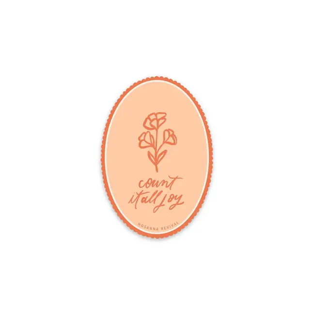 Count It All Joy Sticker