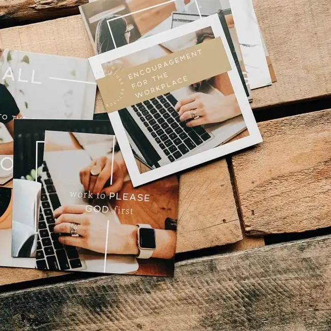 Encouragement for the Workplace Verse Cards