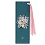 Bookmark Faux Leather Teal Be Still. Ps. 46:10