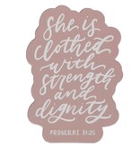 Magnet Pink Strength & Dignity Prov. 31:25