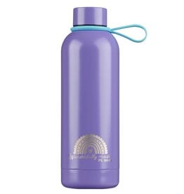 Wonderfully Made Stainless Steel Water Bottle with Stickers - Psalm 139:14