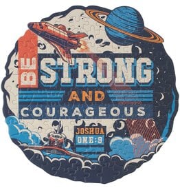 Be Strong and Courageous 140-piece Puzzle 0 Joshua 1:9