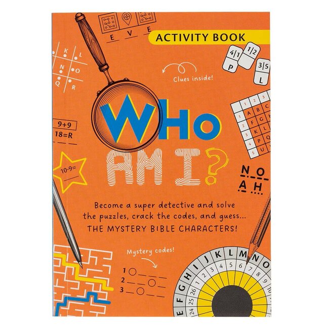 Kids Activity Book Who Am I?