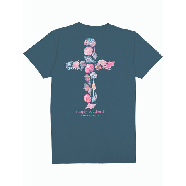 Shell Cross Graphic Tee -