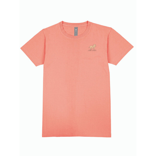 Youth Strong and Courageous Floral Graphic Tee -