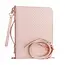 Bible Cover, Weave Bible Case, Crossbody Blush