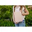 Bible Cover, Weave Bible Case, Crossbody Blush
