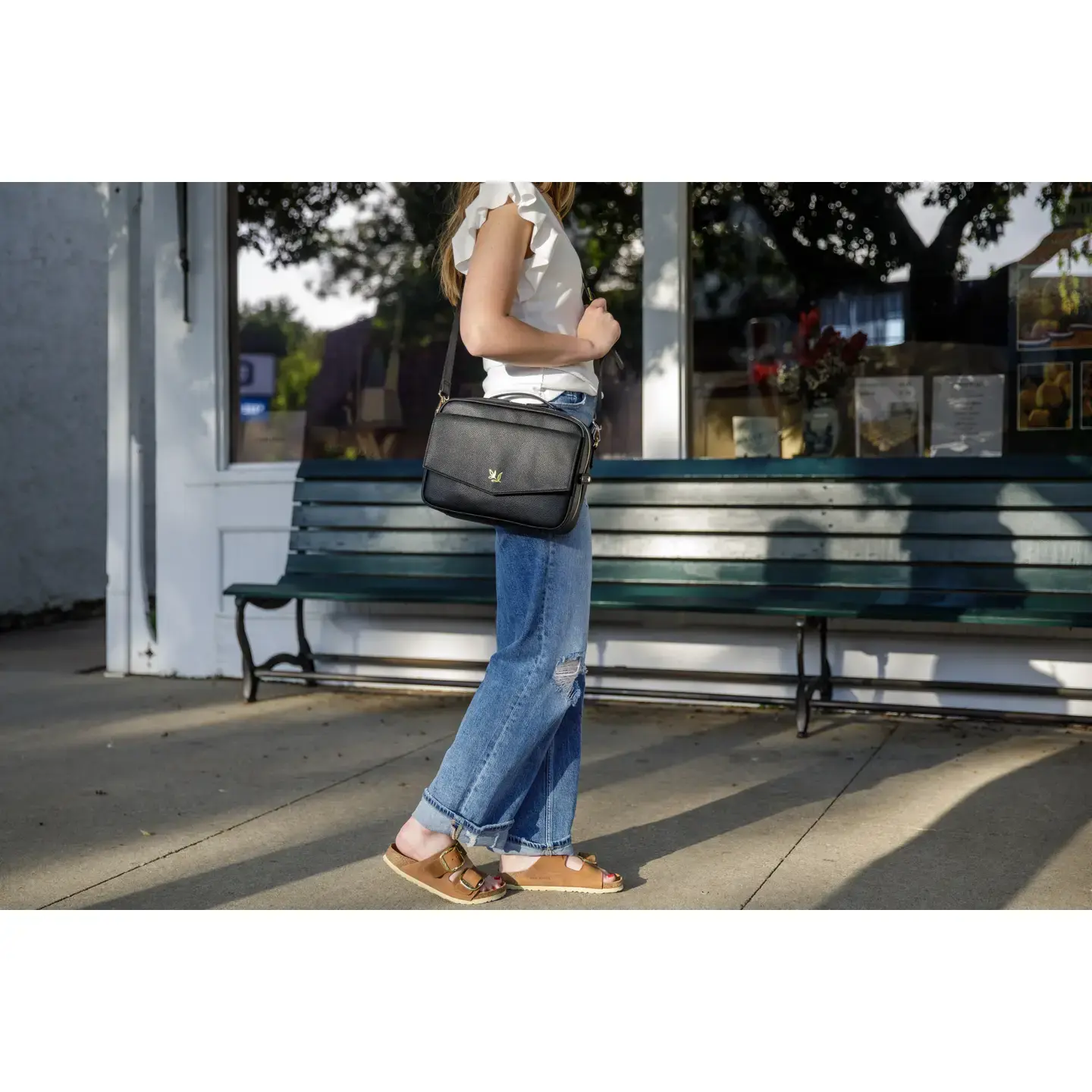 Bible Cover, Bible Bag, Bible Crossbody Bag, Black