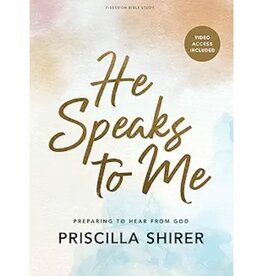 He Speaks to Me (20th Anniversary Edition) - Bible Study Book with Video Access: Preparing to Hear From God