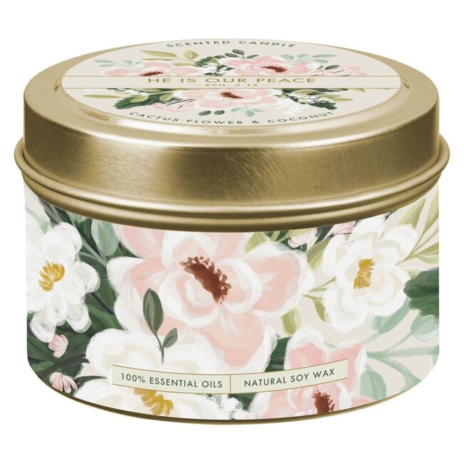 Strength and Dignity Grapefruit Grove Candle in a Tin - Proverbs 31:25