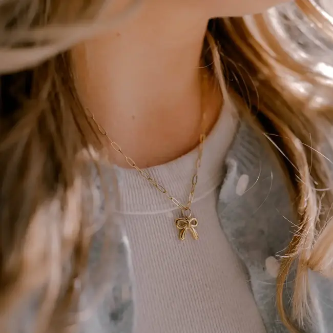 He Holds All Together Charm Necklace