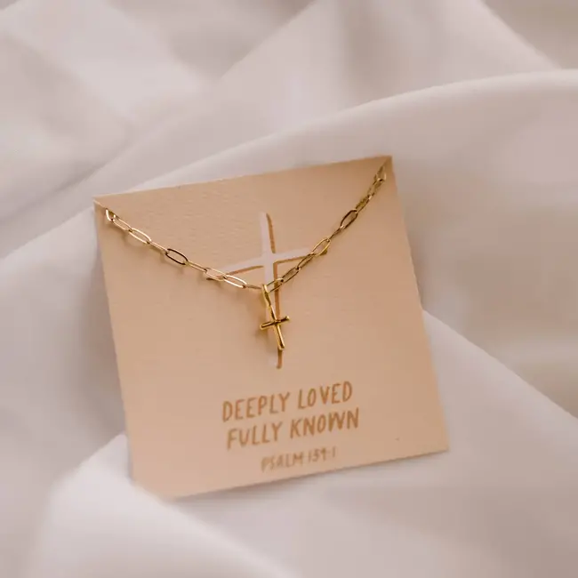 Deeply Loved Fully Known Charm Necklace