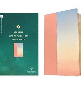 NLT Student Life Application Study Bible, Filament Enabled (LeatherLike, Ombre Pink, Red Letter)