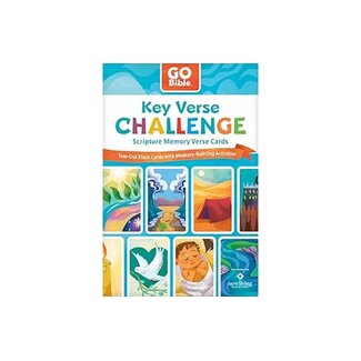 Go Bible Key Verse Challenge: Scripture Memory Verse Cards