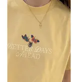 Textured Cross Necklace