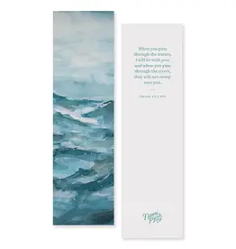 Deep Waters Bible Verse Bookmark