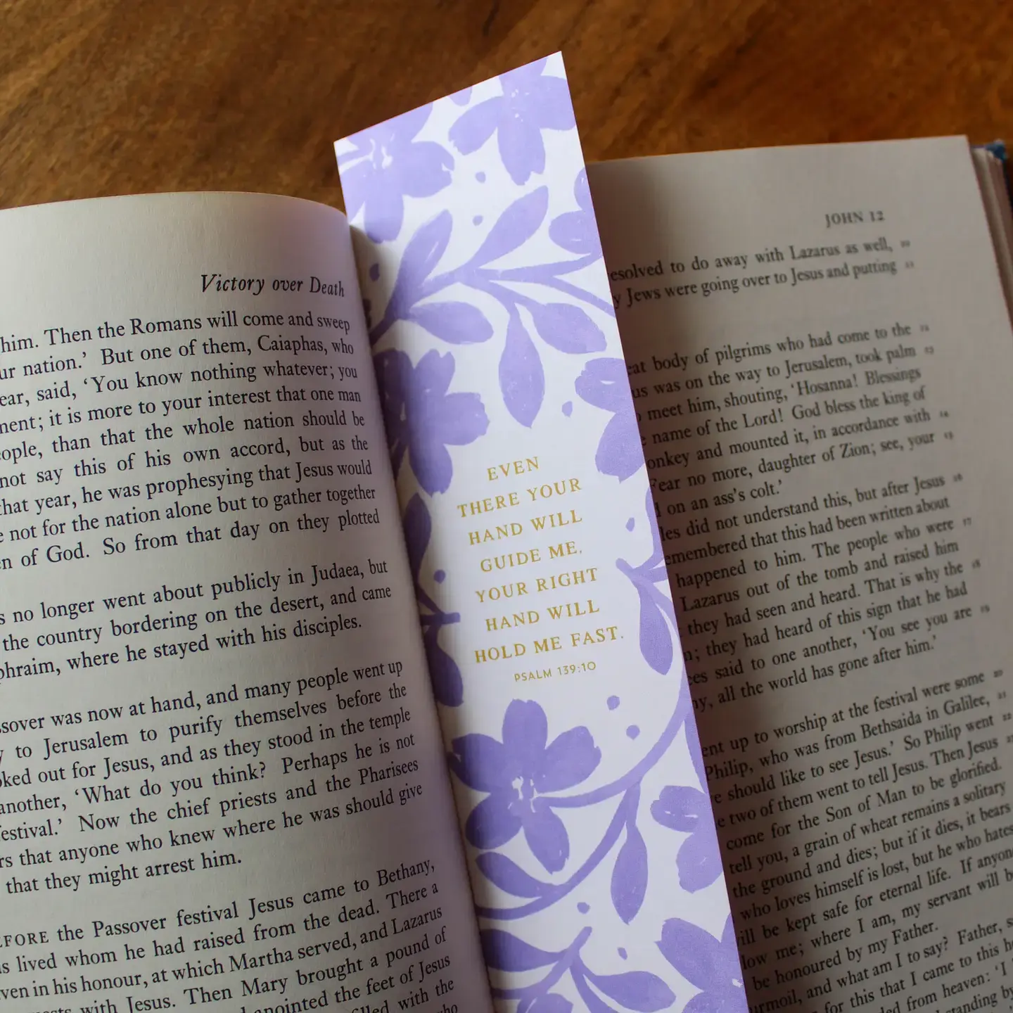 Hold Me Fast Bible Verse Bookmark